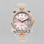 Datejust 36/41 126331 Pink Dial in with Diamond Markers in Jubilee