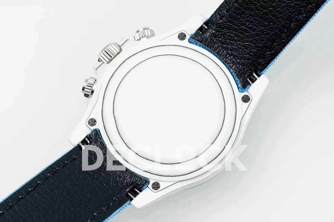 Replica Declock Daytona Diw Paved Diamond Bezel Blue |  Declock.