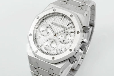 Royal Oak Chrono 26240 White Dial SS APSF