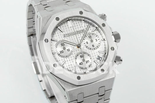 Replica Audemars Pigeut Royal Oak Chrono 26240 White Dial SS APSF |  Declock.