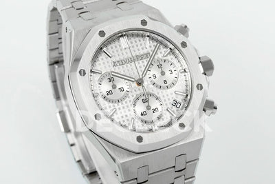 Royal Oak Chrono 26240 White Dial SS APSF