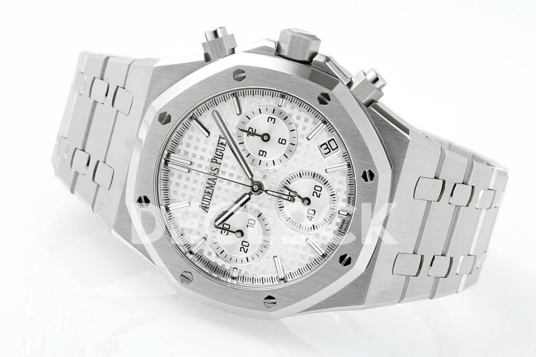 Royal Oak Chrono 26240 White Dial SS APSF