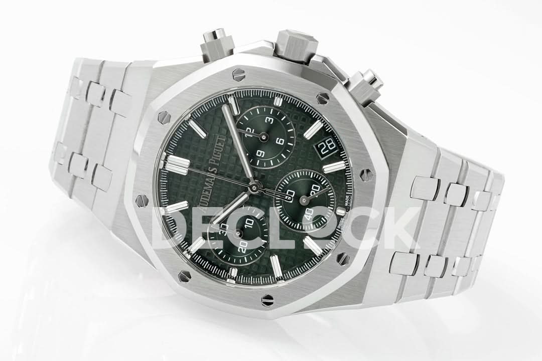 Royal Oak Chrono 26240 Green Dial SS APSF