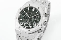 Royal Oak Self-Winding Chronograph Green Dial in Steel 
