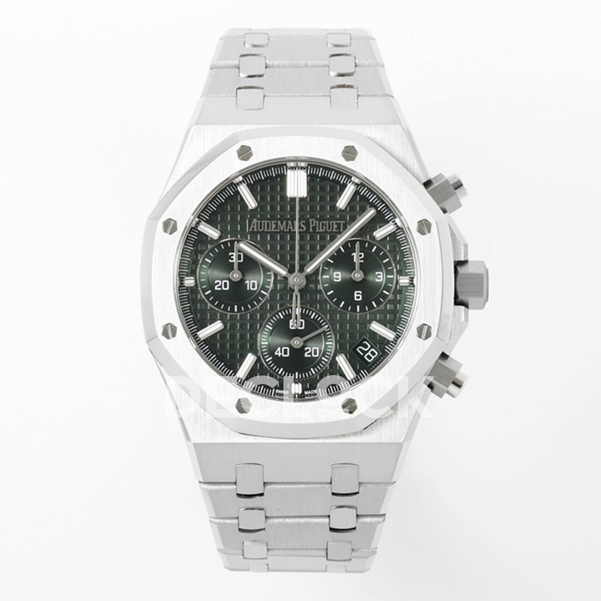 Royal Oak Self-Winding Chronograph Green Dial in Steel 