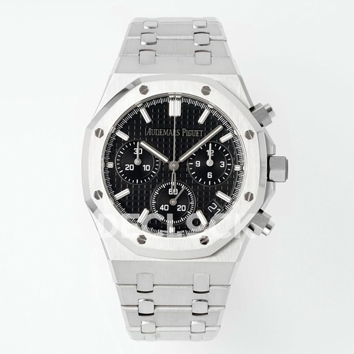 Replica Audemars Pigeut Royal Oak Chrono 26240 Black Dial SS APSF |  Declock.