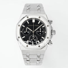 Royal Oak Self-Winding Chronograph Green Dial in Steel 