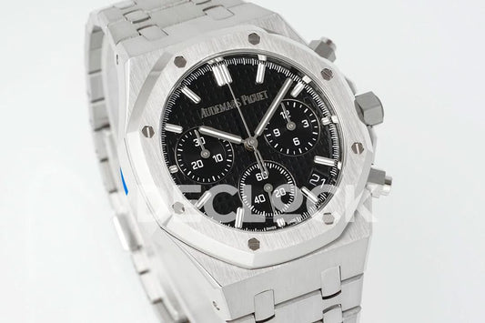 Replica Audemars Pigeut Royal Oak Chrono 26240 Black Dial SS APSF |  Declock.