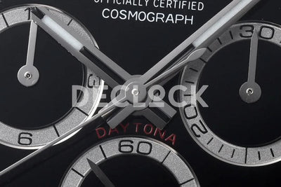 Replica Rolex Daytona 126500LN Black Dial in Steel