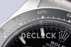 Replica Rolex Daytona 126500LN Black Dial in Steel