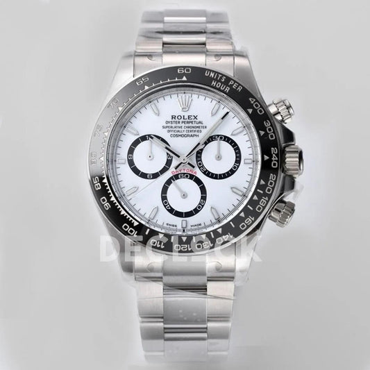 Replica Rolex Daytona 126500LN White Dial in Steel |  Declock.
