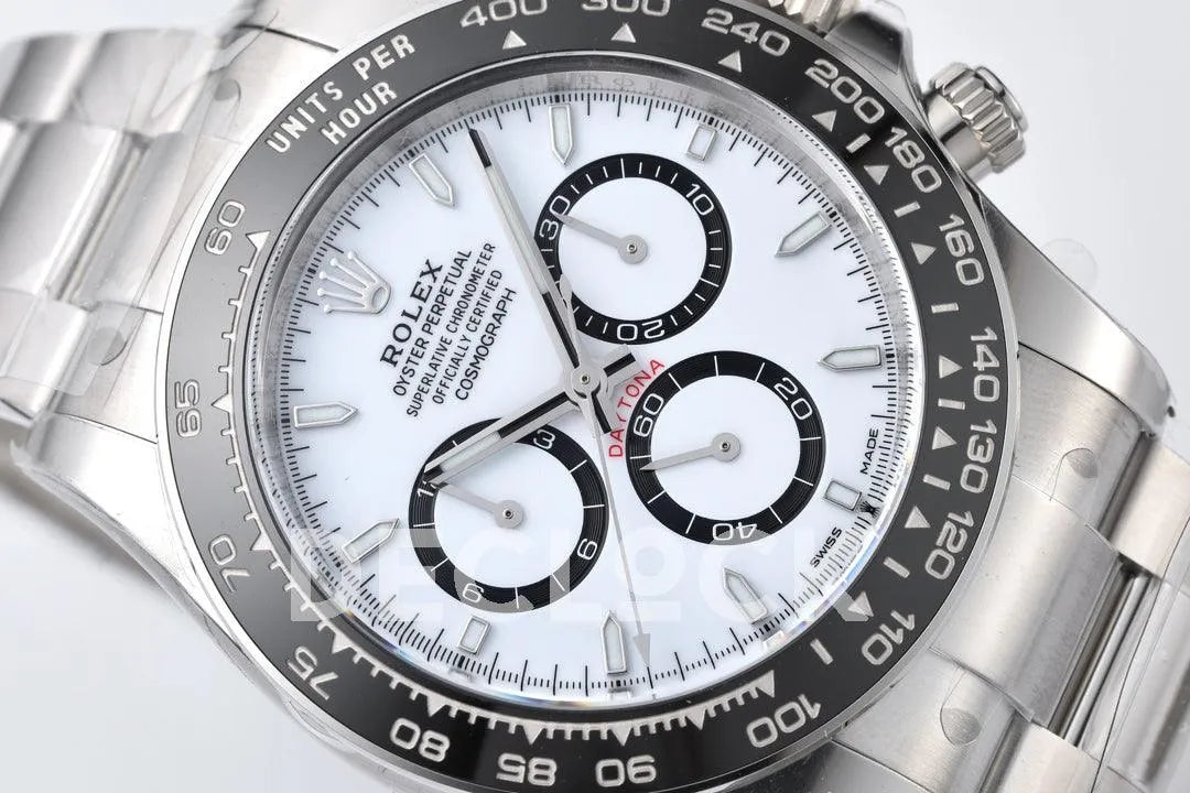 Replica Rolex Daytona 126500LN White Dial in Steel