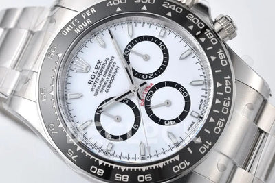 Replica Rolex Daytona 126500LN White Dial in Steel