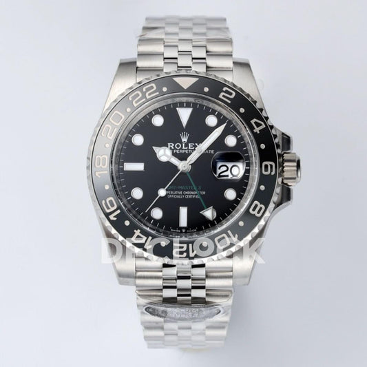 Replica Rolex GMT Master II 126710 GRNR Clean V3 "Bruce Wayne" |  Declock.