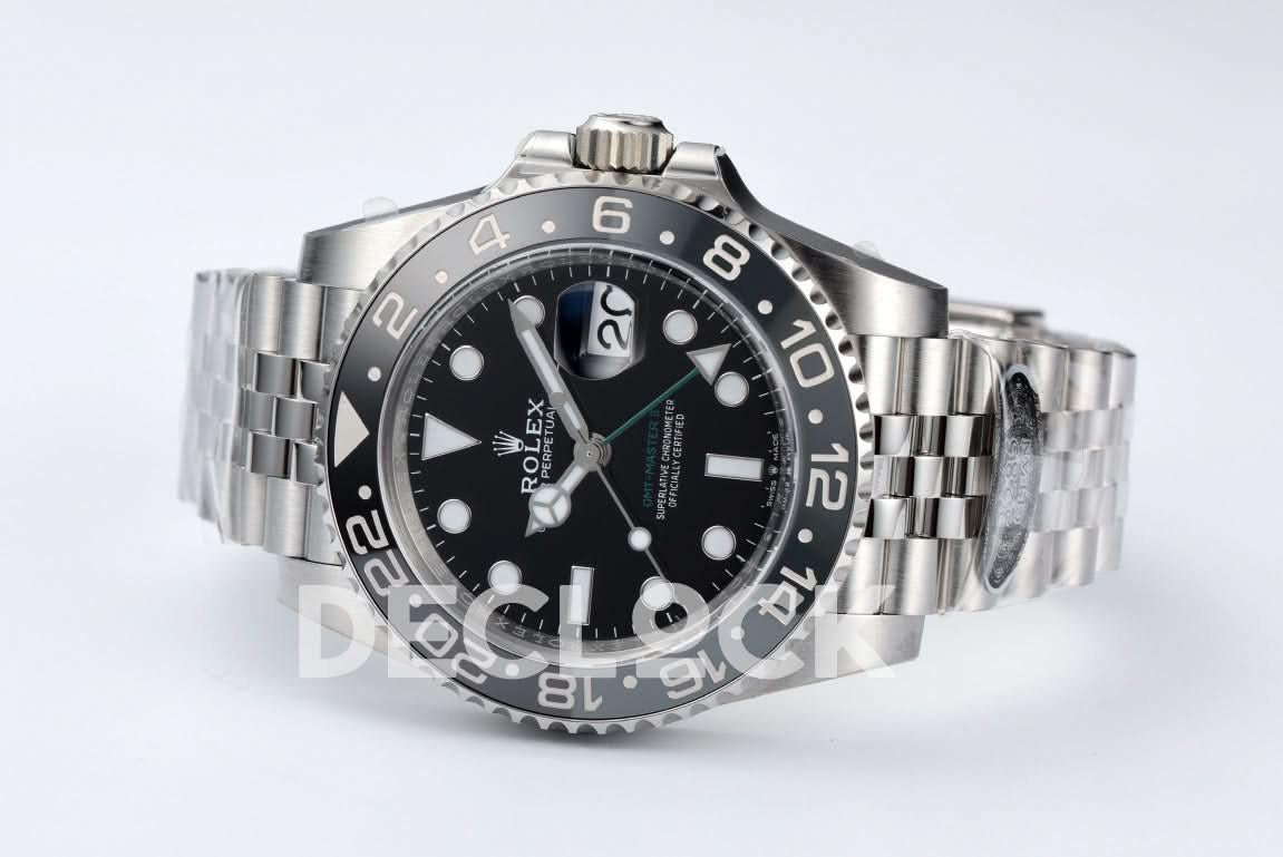 Replica Rolex GMT Master II 126710 GRNR Clean V3 "Bruce Wayne" |  Declock.