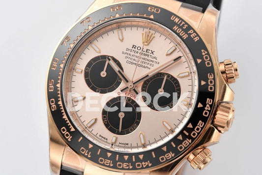 Replica Rolex Daytona 126515 Sundust Dial in Oysterflex | Declock.