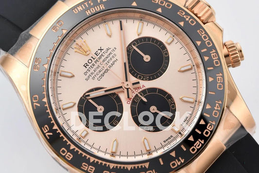 Replica Rolex Daytona 126515 Sundust Dial in Oysterflex | Declock.