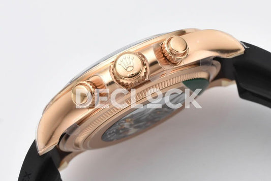 Replica Rolex Daytona 126515 Sundust Dial in Oysterflex | Declock.