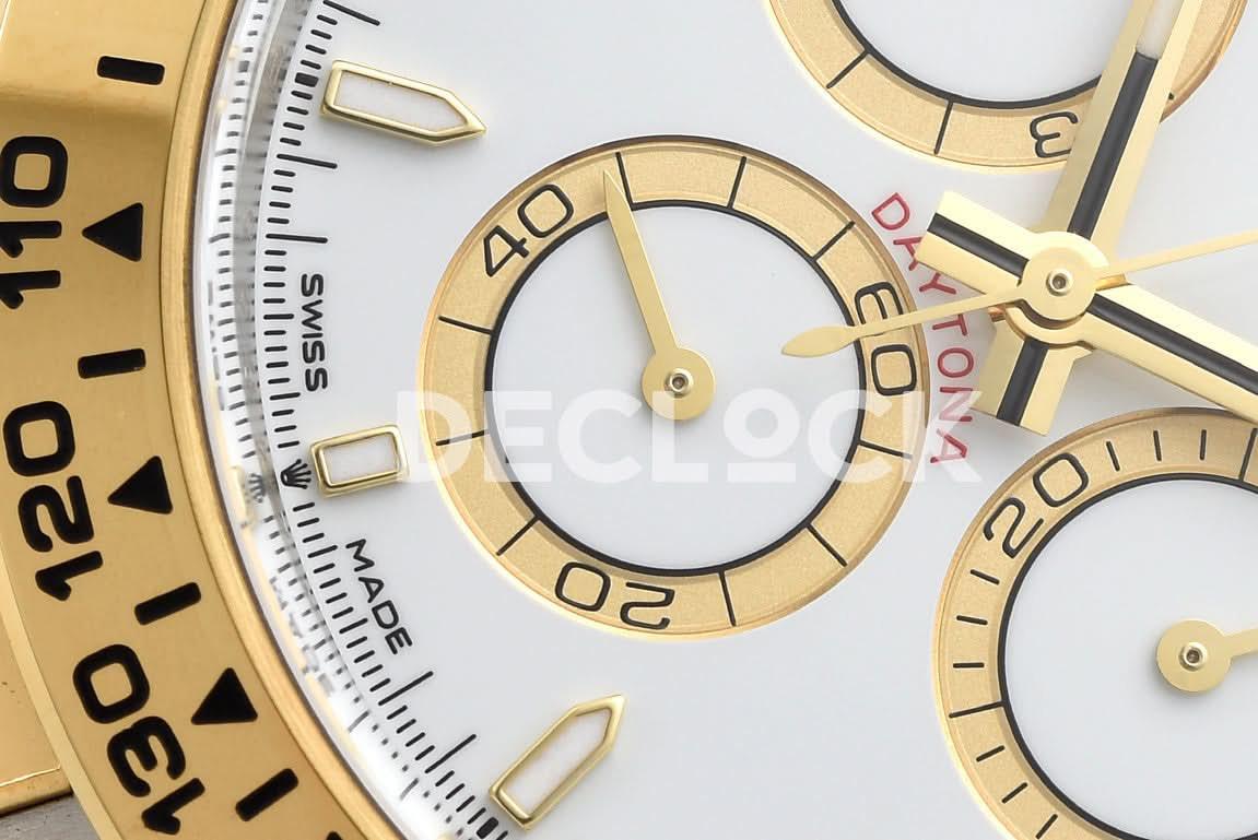 Replica Rolex Daytona 126503 YG/SS in White Dial |  Declock.