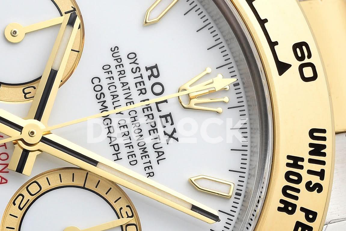 Replica Rolex Daytona 126503 YG/SS in White Dial |  Declock.