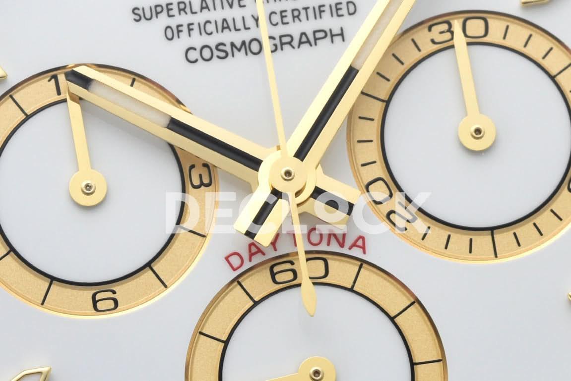 Replica Rolex Daytona 126503 YG/SS in White Dial |  Declock.