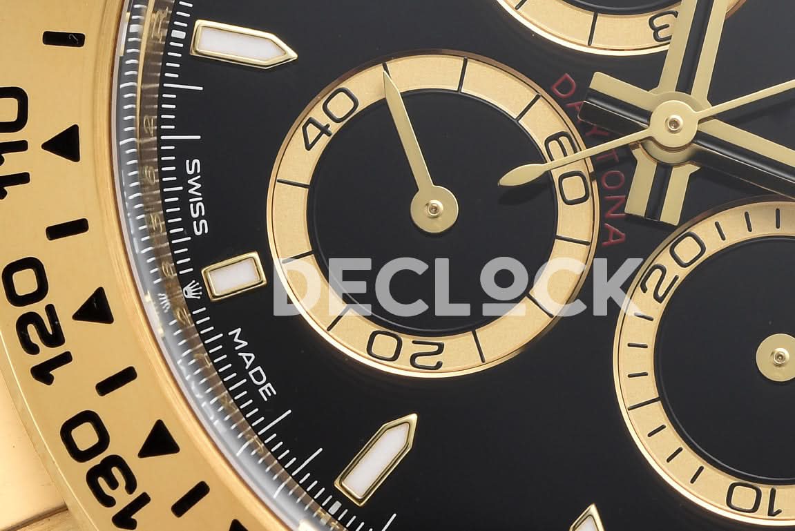 Daytona 126508 YG in Black Dial