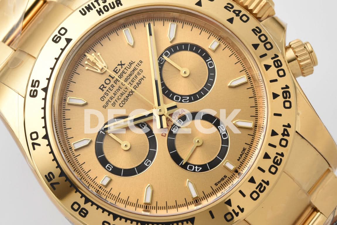 Daytona 126508 YG in Gold Dial