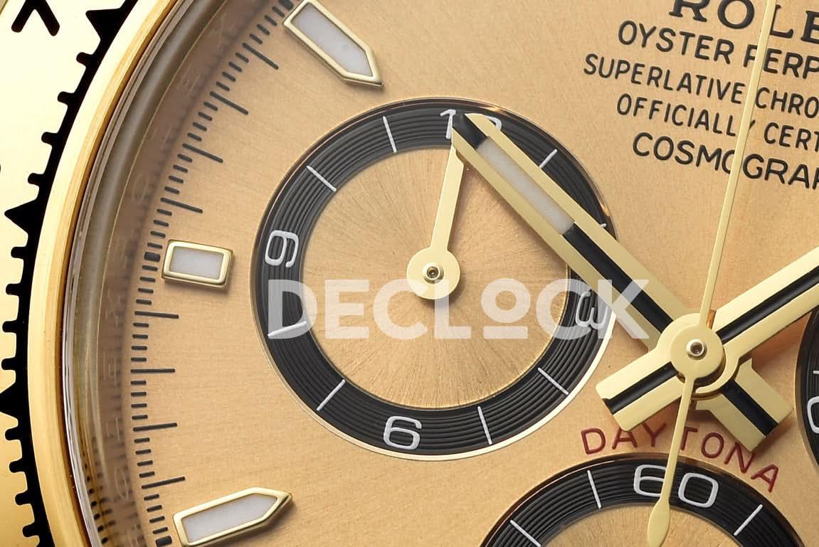 Replica Rolex Daytona 126508 YG in Gold Dial |  Declock.