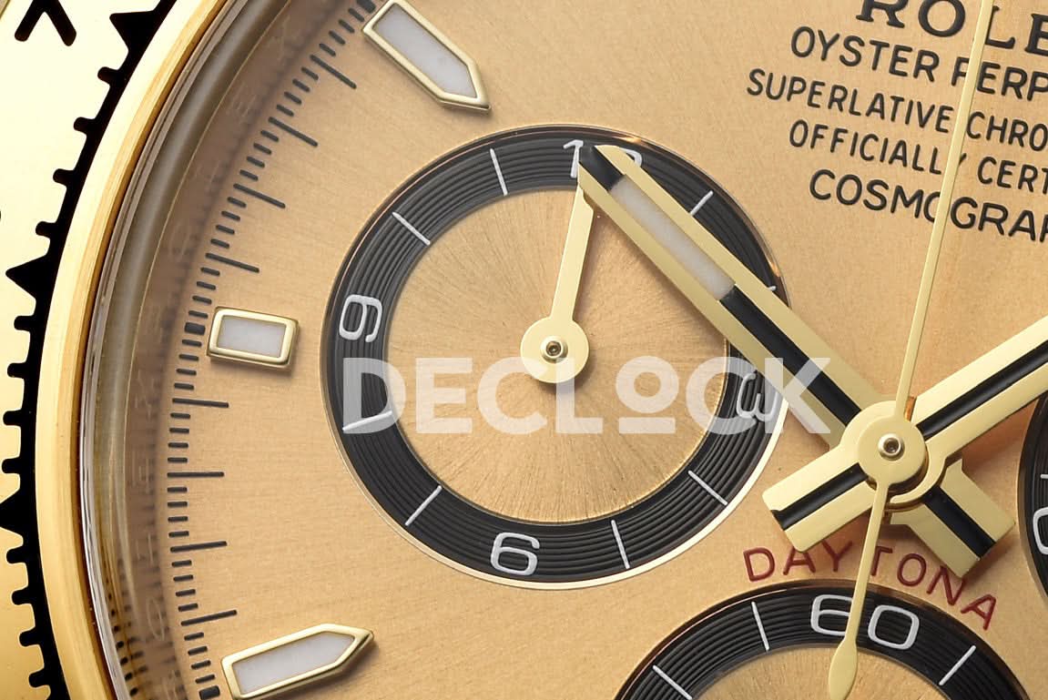 Daytona 126508 YG in Gold Dial