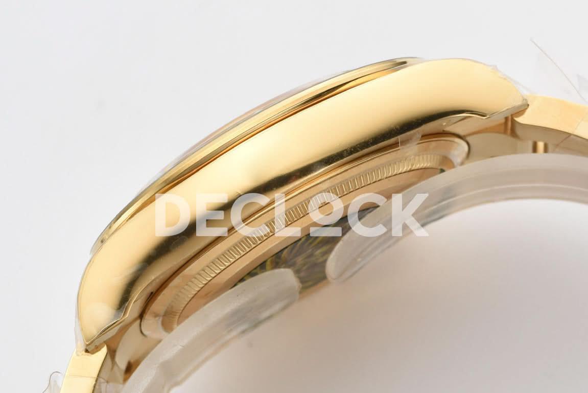 Replica Rolex Daytona 126508 YG in Gold Dial |  Declock.