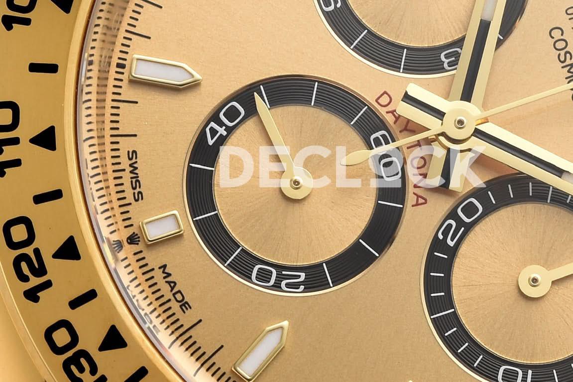 Replica Rolex Daytona 126508 YG in Gold Dial |  Declock.