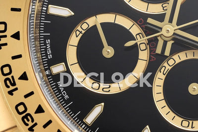 Daytona 126518 YG in Black Dial