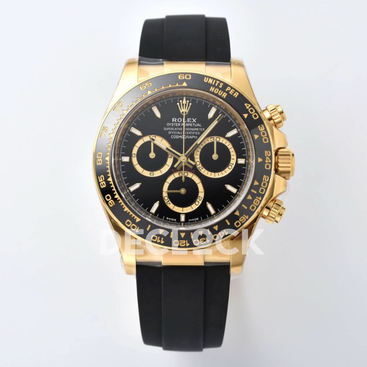 Daytona 126518 YG in Black Dial