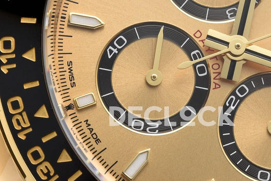 Replica Rolex Daytona 126518 YG in Gold Dial |  Declock.