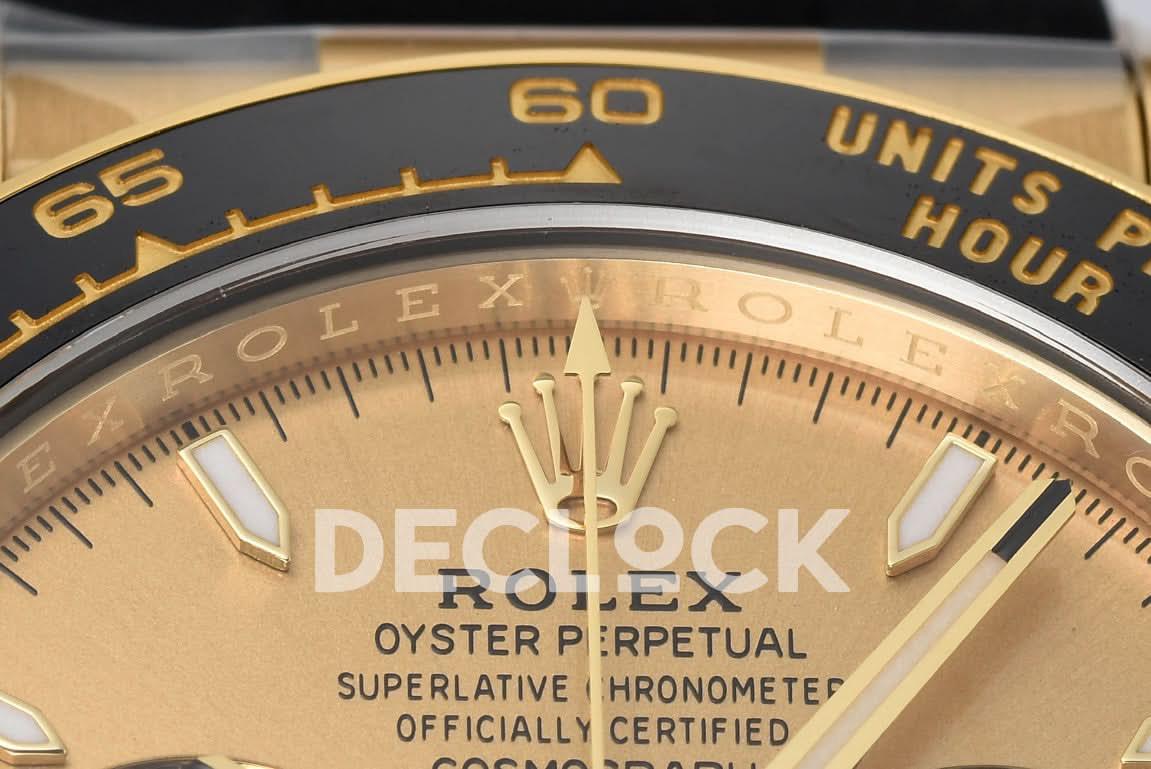 Replica Rolex Daytona 126518 YG in Gold Dial |  Declock.