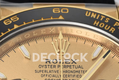 Daytona 126518 YG in Gold Dial