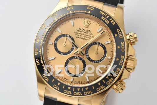 Replica Rolex Daytona 126518 YG in Gold Dial | Declock.