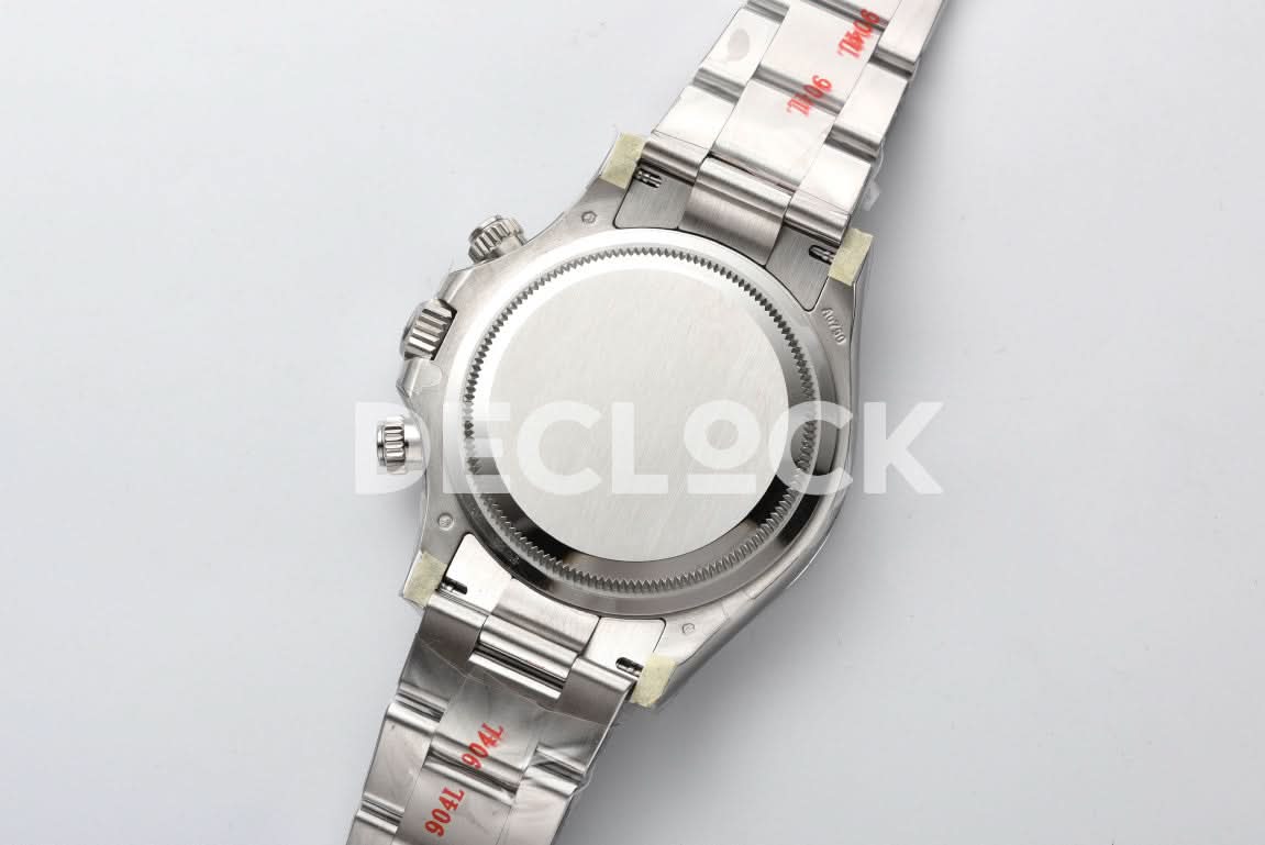 Daytona 126509 SS in Black Dial Diamond Markers