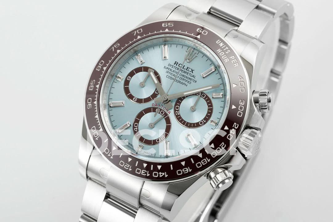 Replica Rolex Daytona 126506 Steel Ice Blue Crystal Dial |  Declock.