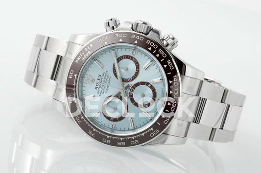Replica Rolex Daytona 126506 Steel Ice Blue Crystal Dial | Declock.