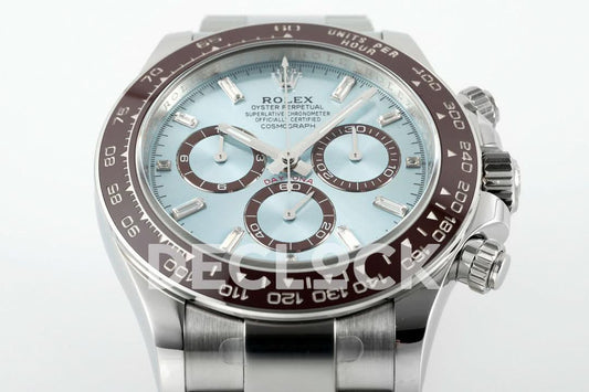 Replica Rolex Daytona 126506 Steel Ice Blue Crystal Dial |  Declock.