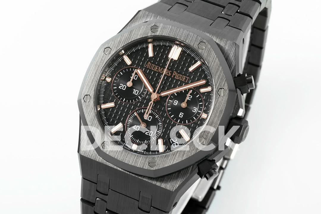 Replica Audemars Pigeut Royal Oak Chrono 26240 Black Ceramic APSF |  Declock.