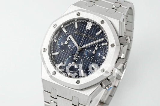 Replica Audemars Pigeut Royal Oak Chrono 26240 Blue Dial SS APSF |  Declock.