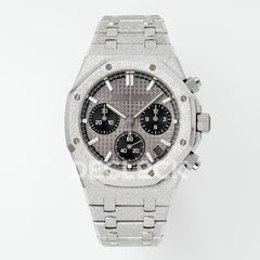 Royal Oak Self-Winding Chronograph Green Dial in Steel 