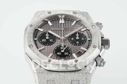 Replica Audemars Pigeut Royal Oak Chrono 26240 Frosted SS APSF | Declock.