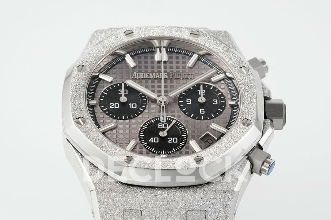 Replica Audemars Pigeut Royal Oak Chrono 26240 Frosted SS APSF |  Declock.