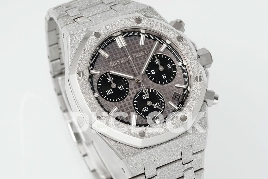 Replica Audemars Pigeut Royal Oak Chrono 26240 Frosted SS APSF |  Declock.