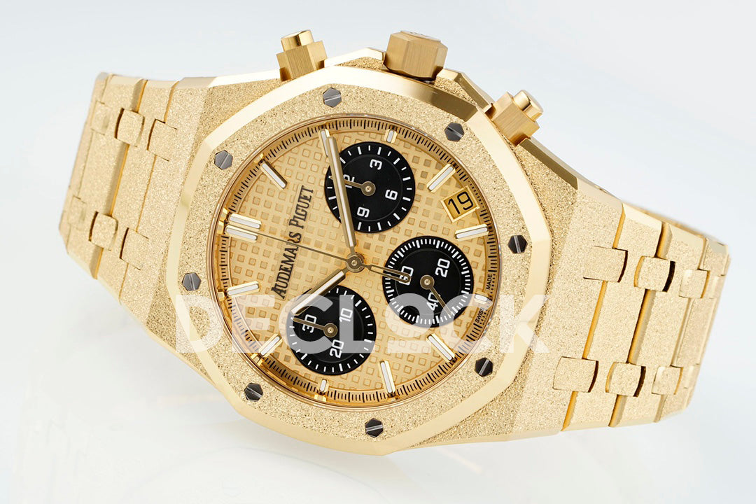 Royal Oak Self-Winding Chronograph Green Dial in Steel 