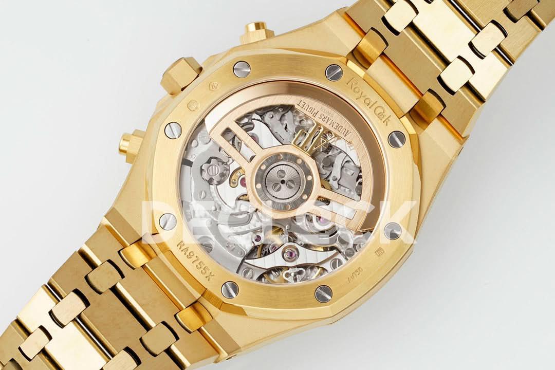Replica Audemars Pigeut Royal Oak Chrono 26240 Frosted YG APSF |  Declock.