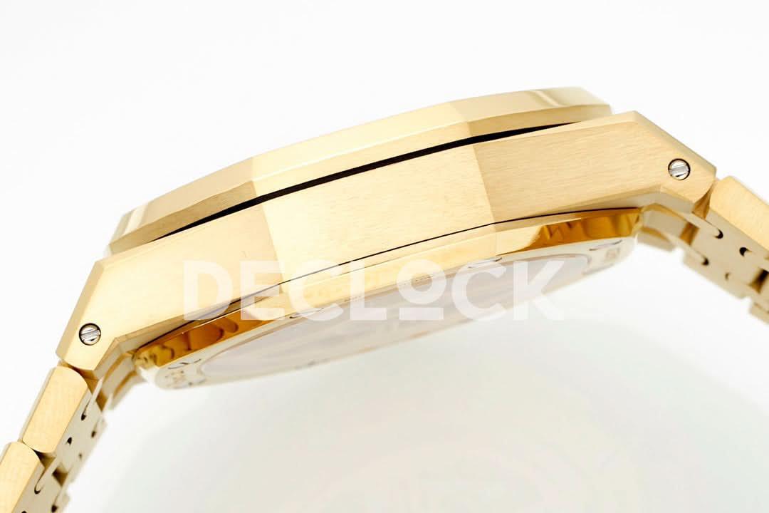 Replica Audemars Pigeut Royal Oak Chrono 26240 YG Dial on YG Bracelet |  Declock.